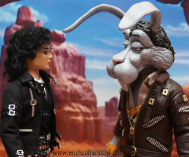 Michael Jackson and Spike doll Speed Demon 