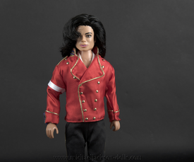 Michael Jackson doll 2006 pressconference 