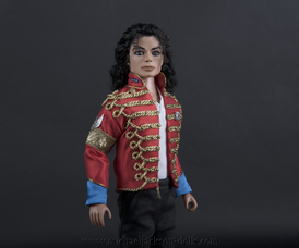 Michael Jackson doll History era red jacket