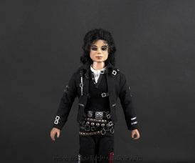Michael Jackson doll Speed Demon close up