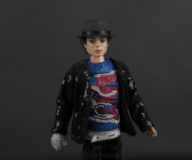Michael Jackson doll Victory Tour Billie Jean