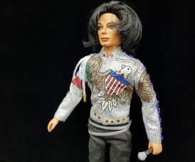 Michael Jackson doll What more can I give