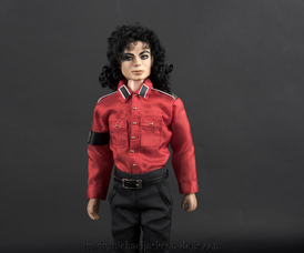 Michael Jackson doll red CTE shirt