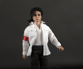 Michael Jackson doll white CTE shirt