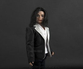 Michael Jackson jacket with white lapel