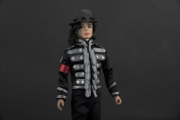 Michael Jackson Dolls striped bands