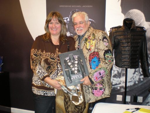 Elke with Michael Bush London 31-10-2012