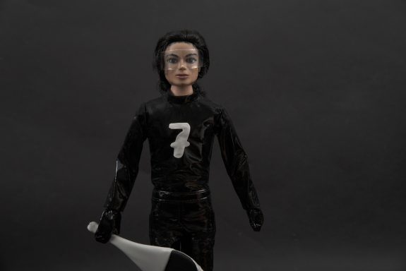 Michael Jackson Dolls Scream black