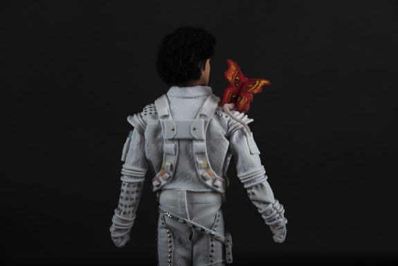 Michael Jackson Dolls Captain EO backside
