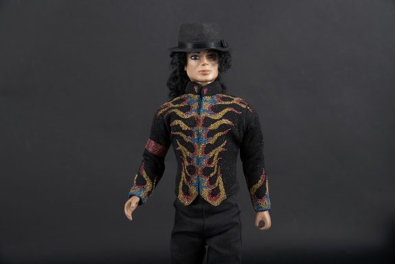 Michael Jackson Dolls Flame jacket