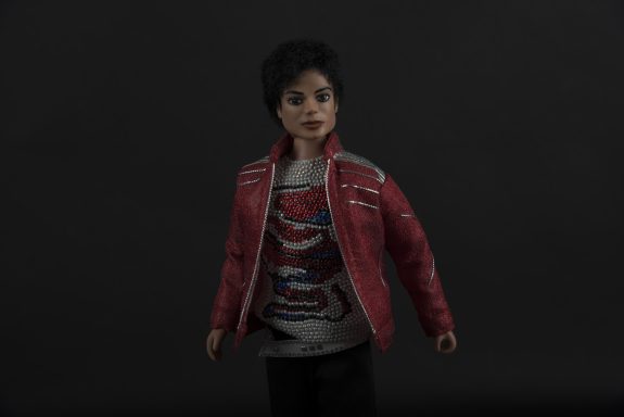 Michael Jackson Dolls red Beat It outfit