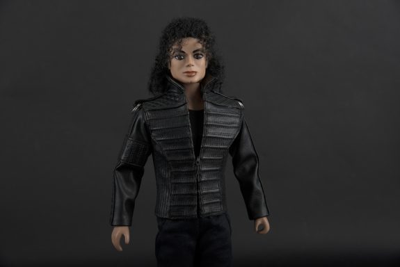 Michael Jackson Dolls black leather jacket