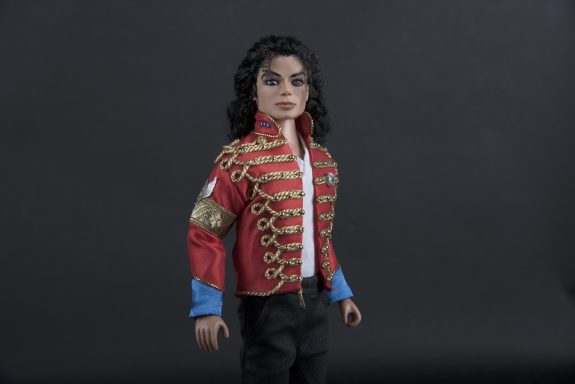 Michael Jackson Dolls Sheffield red jacket