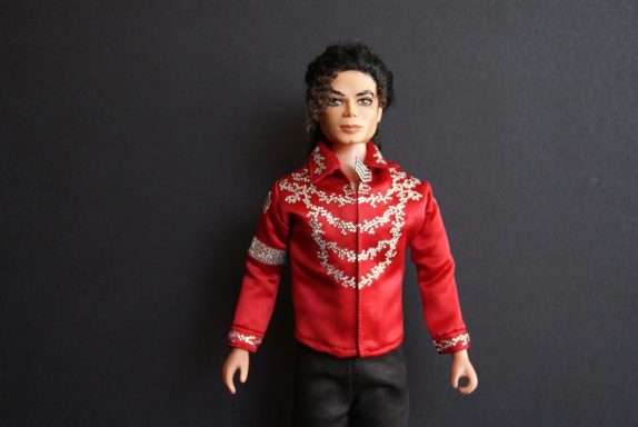 Michael Jackson Dolls red shirt